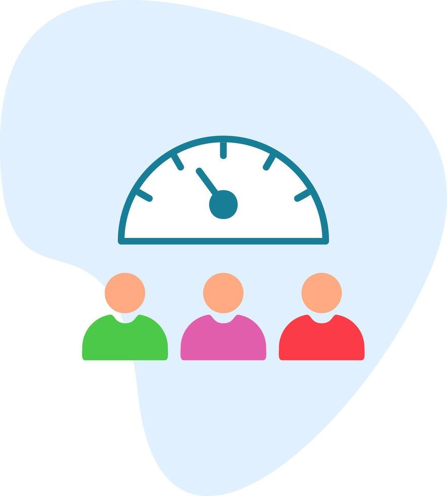 Team Work Speed Vector Icon