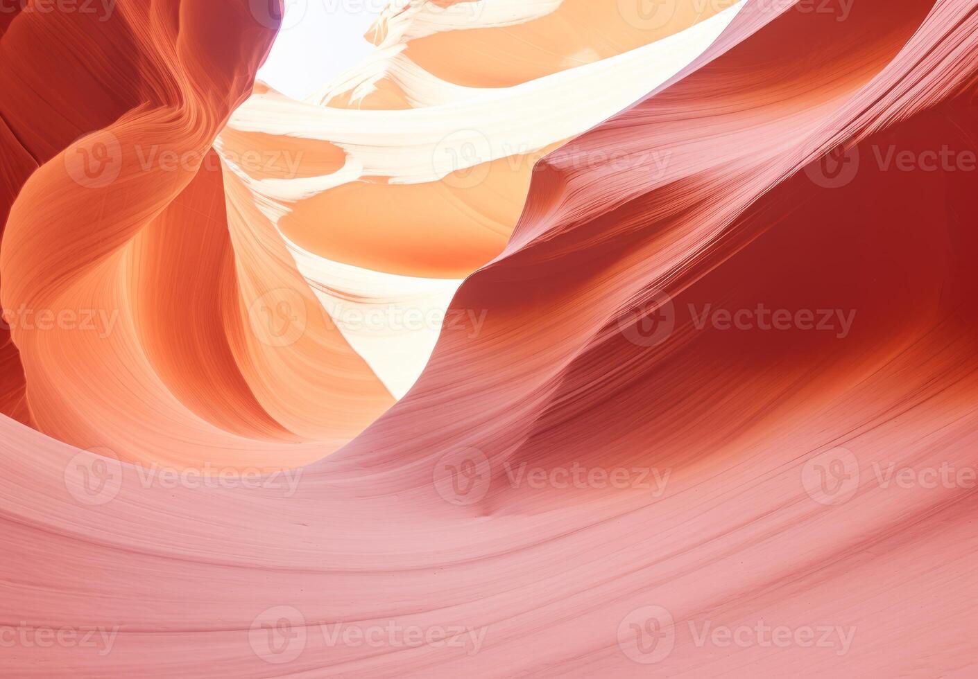 AI generated The Wave Sandstone Formations nature landscape Canyon in deserts photo