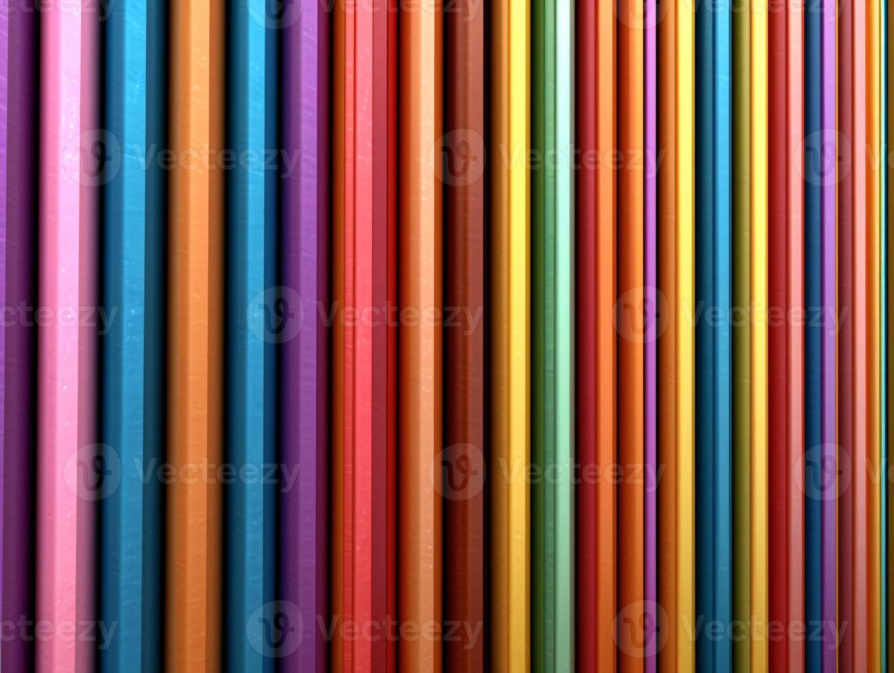 AI generated Colorful vertical stripes background Parallel Multicolored lines texture photo