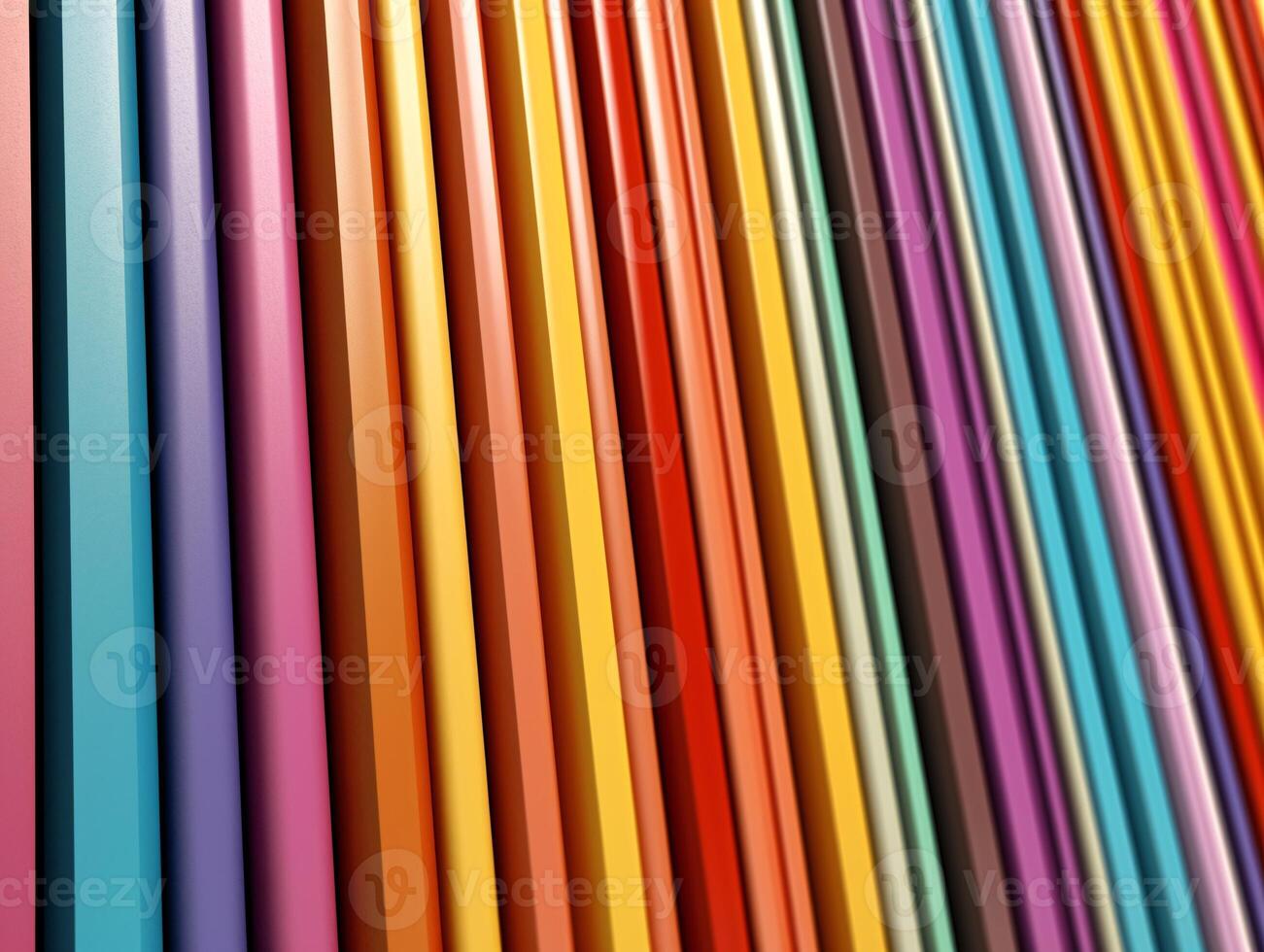 AI generated Colorful vertical stripes background Parallel Multicolored lines texture photo