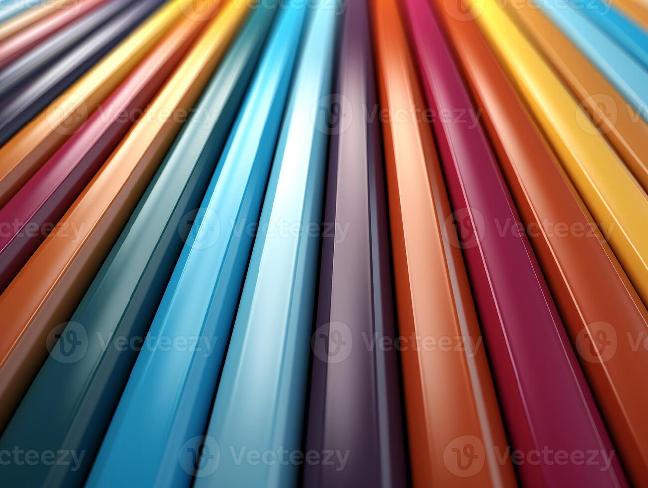 AI generated Colorful vertical stripes background Parallel Multicolored lines texture photo