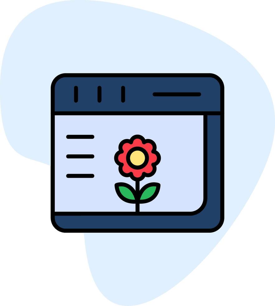 Web Browser Vector Icon