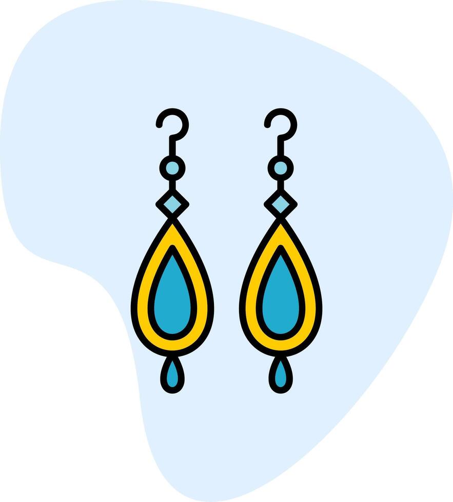 Earrings Vector Icon