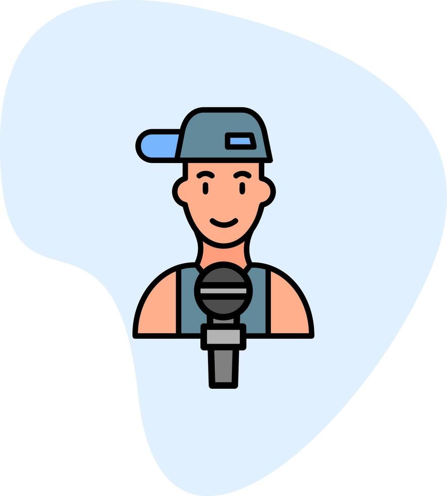 Rap Vector Icon