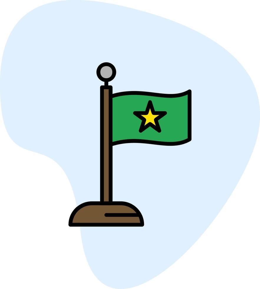 icono de vector de bandera