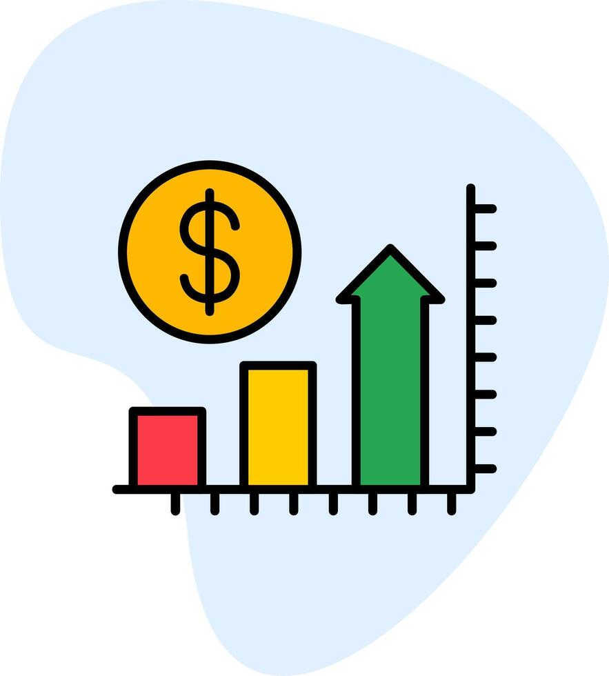 Price Increasing Vector Icon