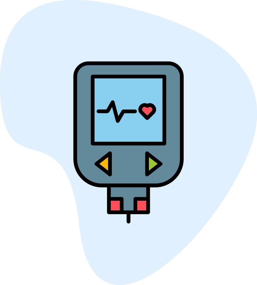 Glucometer Vector Icon
