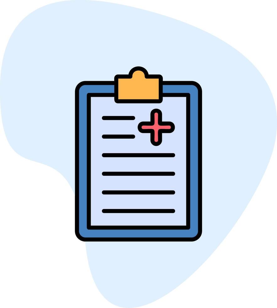 Medical Report Vector Icon