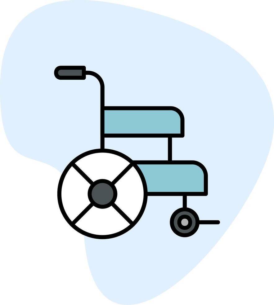 Wheelchair Vector Icon