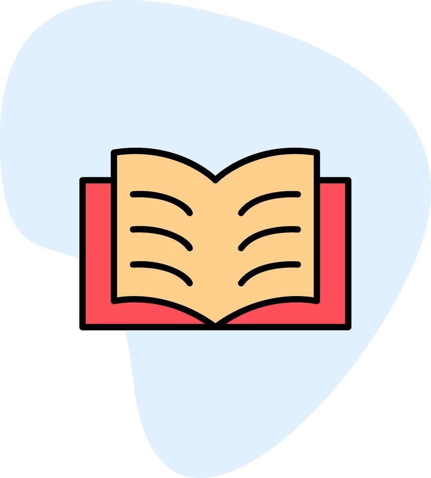 Book Pages Vector Icon