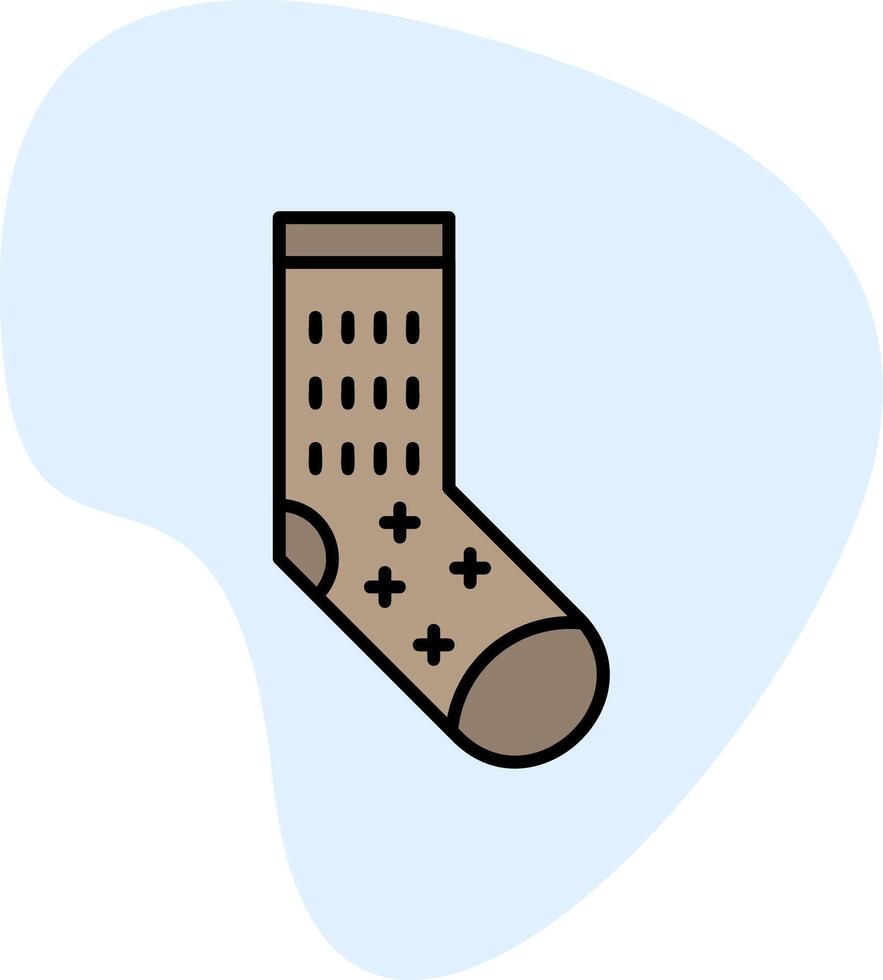 Sock Vector Icon