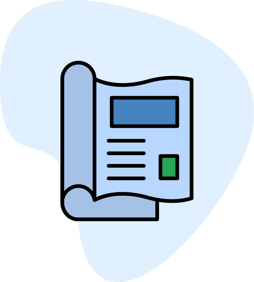 Magazine Vector Icon