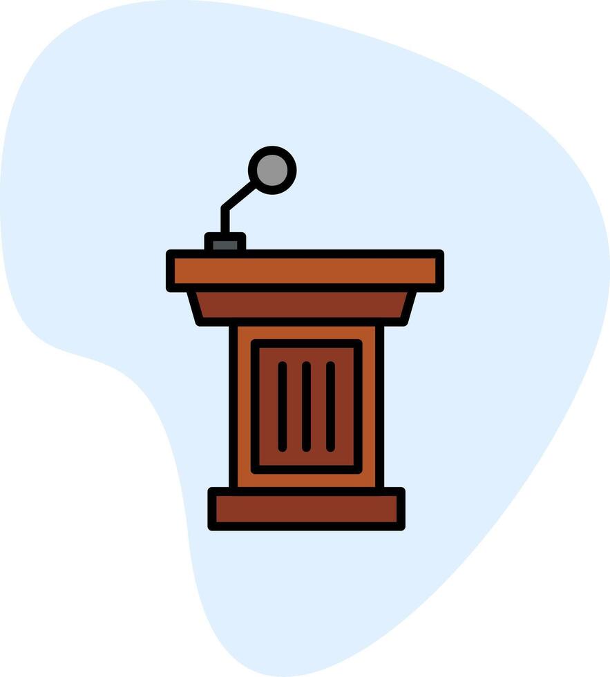 Podium Vector Icon