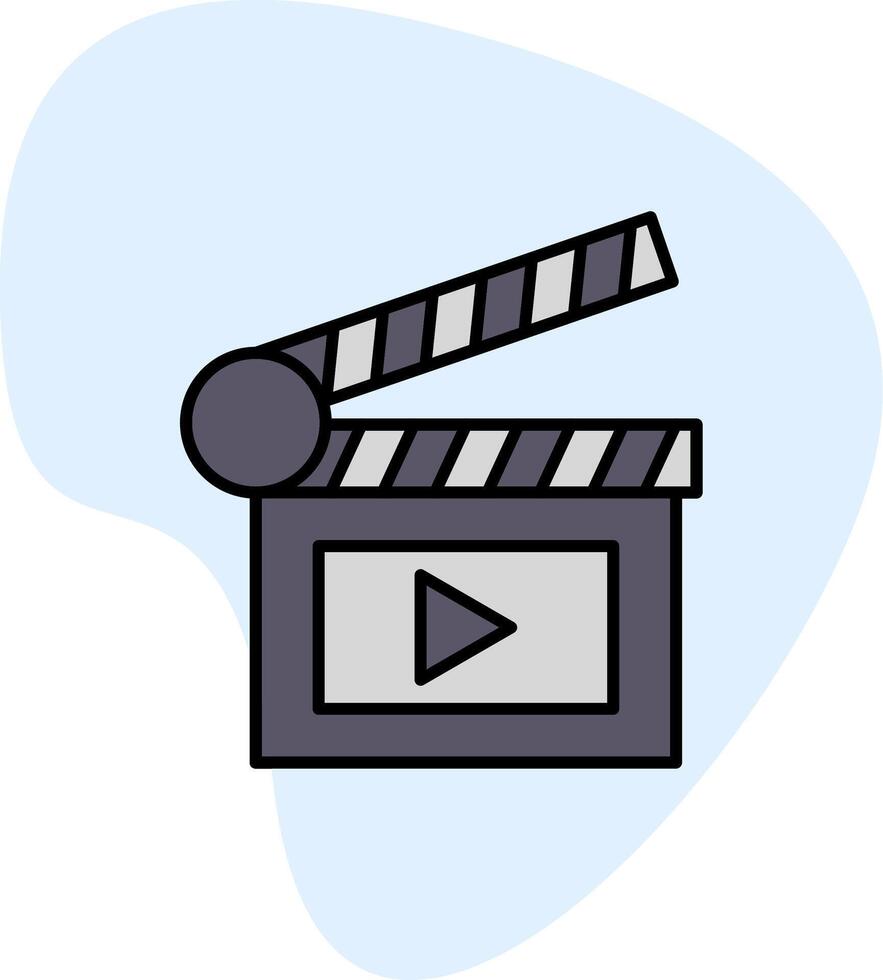 Clapperboard Vector Icon