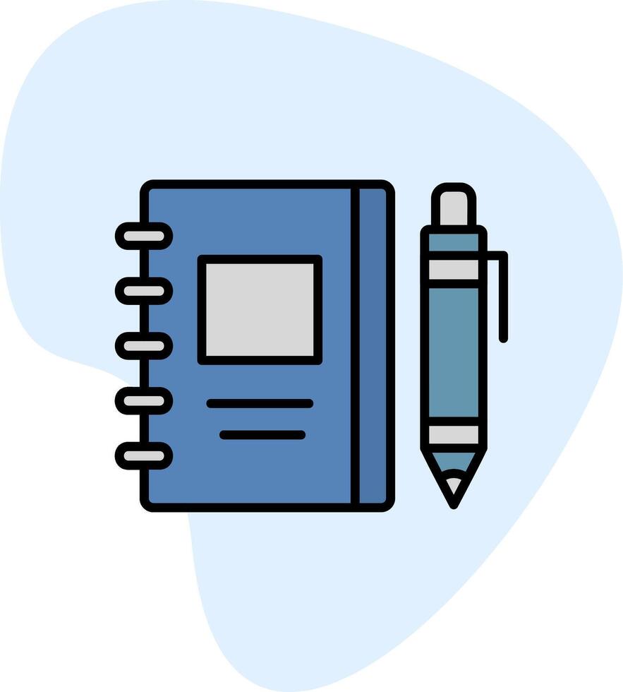 Sketchbook Vector Icon