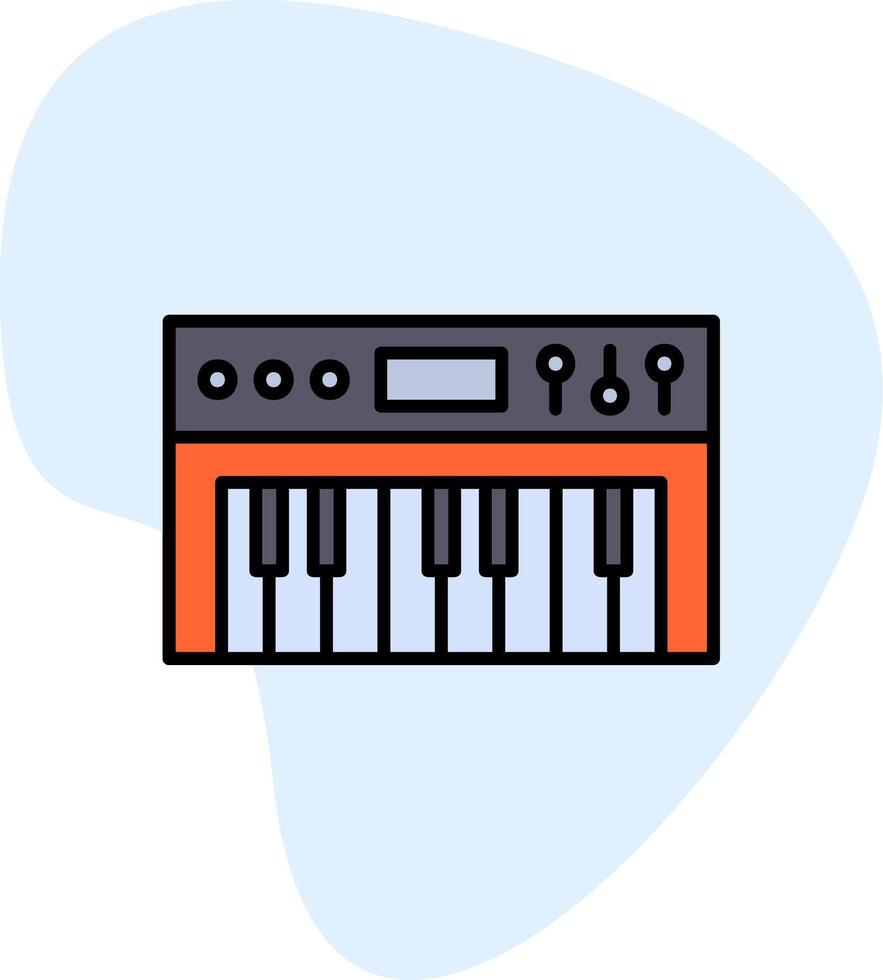 Synthesizer Vector Icon