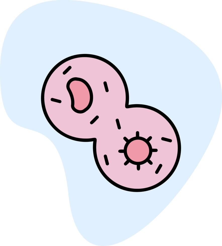 mitosis vector icono