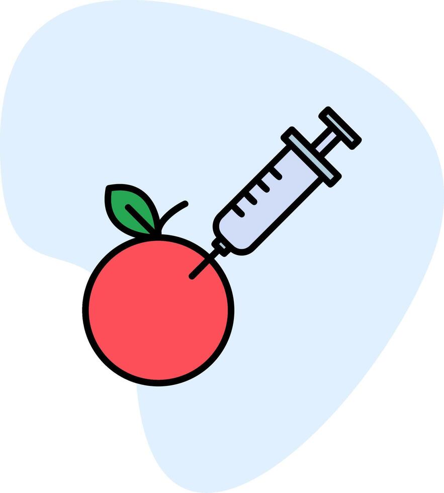 Gmo Food Vector Icon