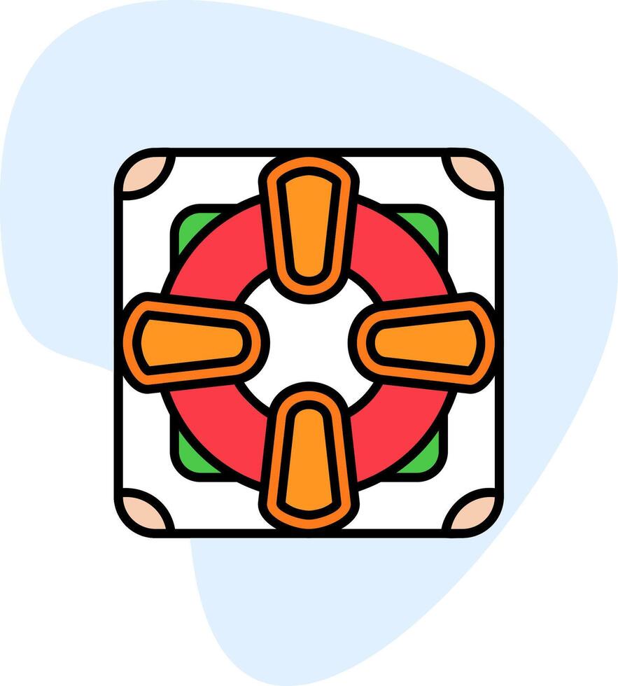 Lifesaver Vector Icon