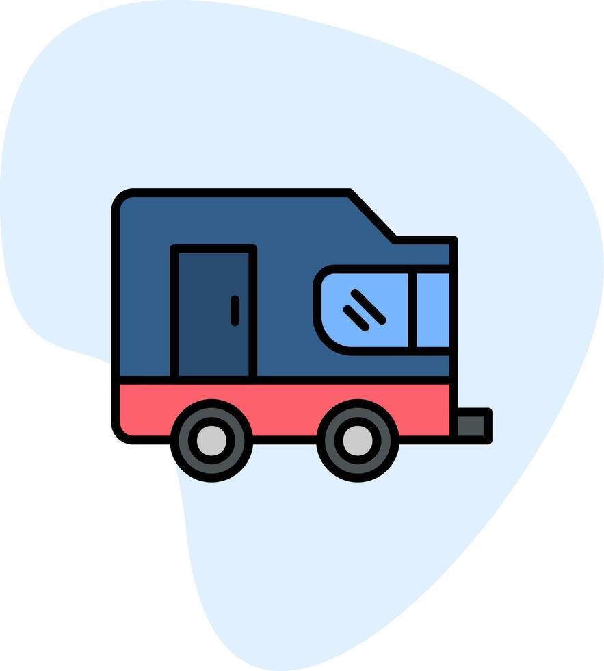 Caravan Vector Icon