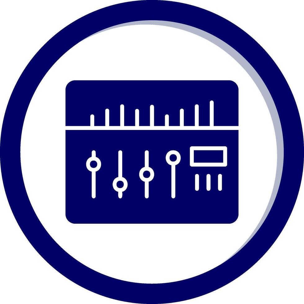 Sound Mixer Vector Icon