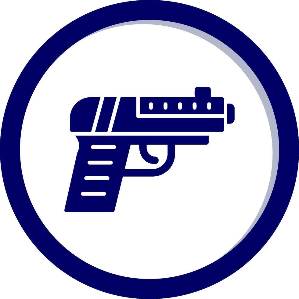 icono de vector de pistola