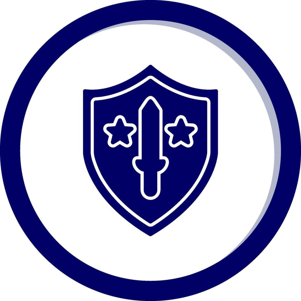 Military Shield Vector Icon