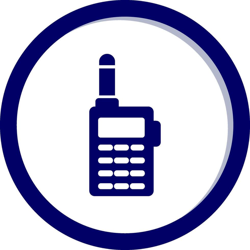 Walkie Talkie Vector Icon