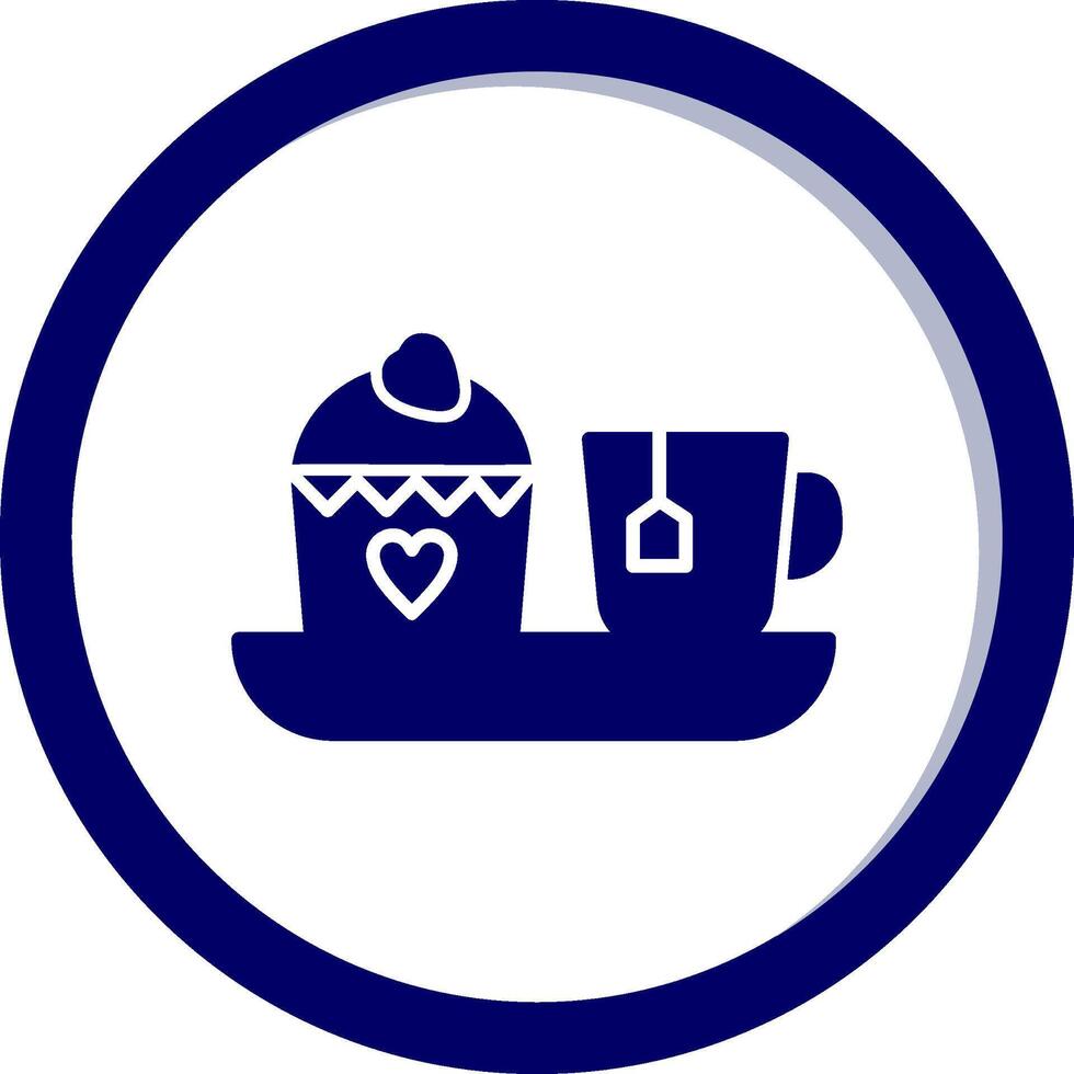 Afternoon Tea Vector Icon