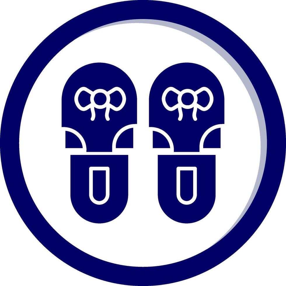 Slippers Vector Icon