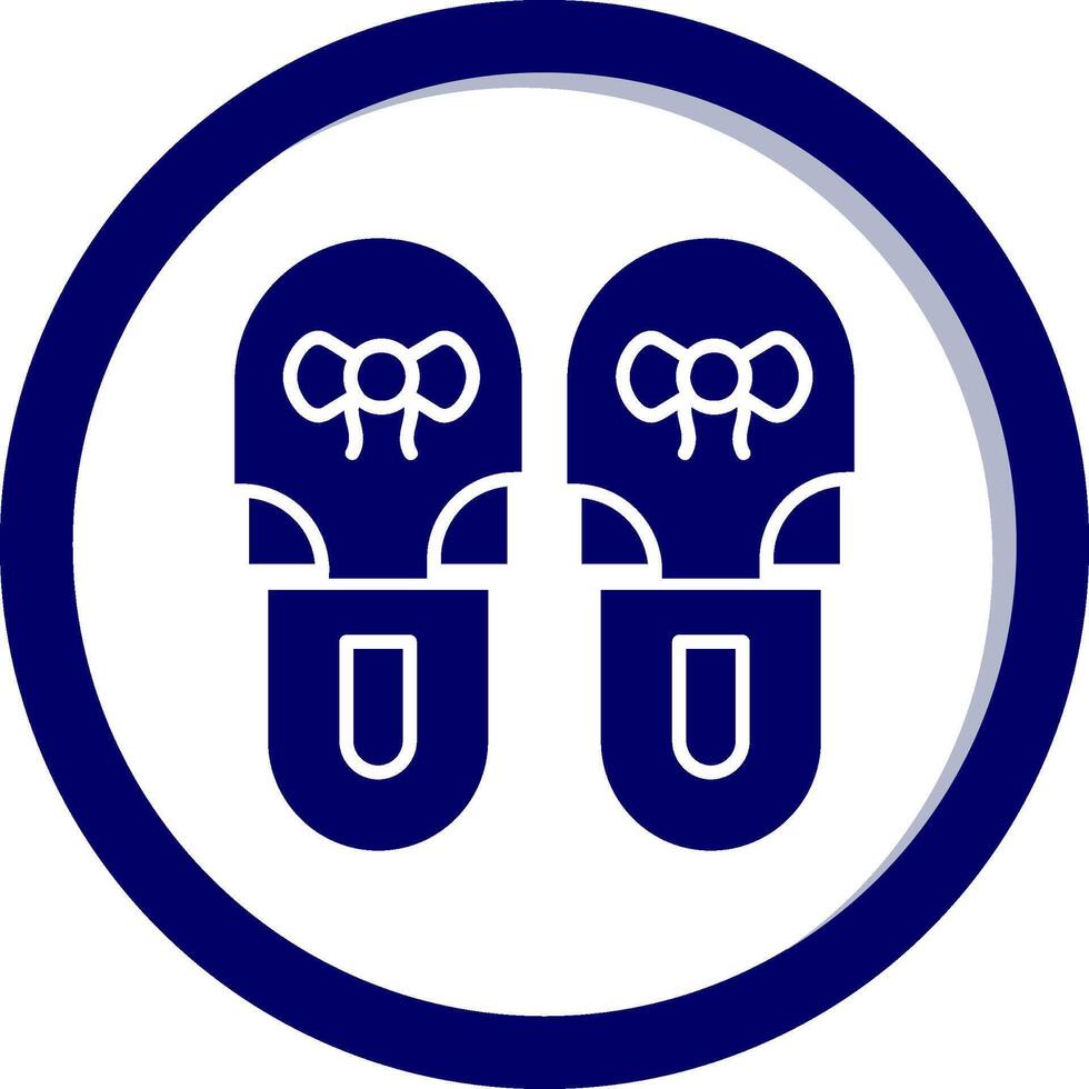 Slippers Vector Icon