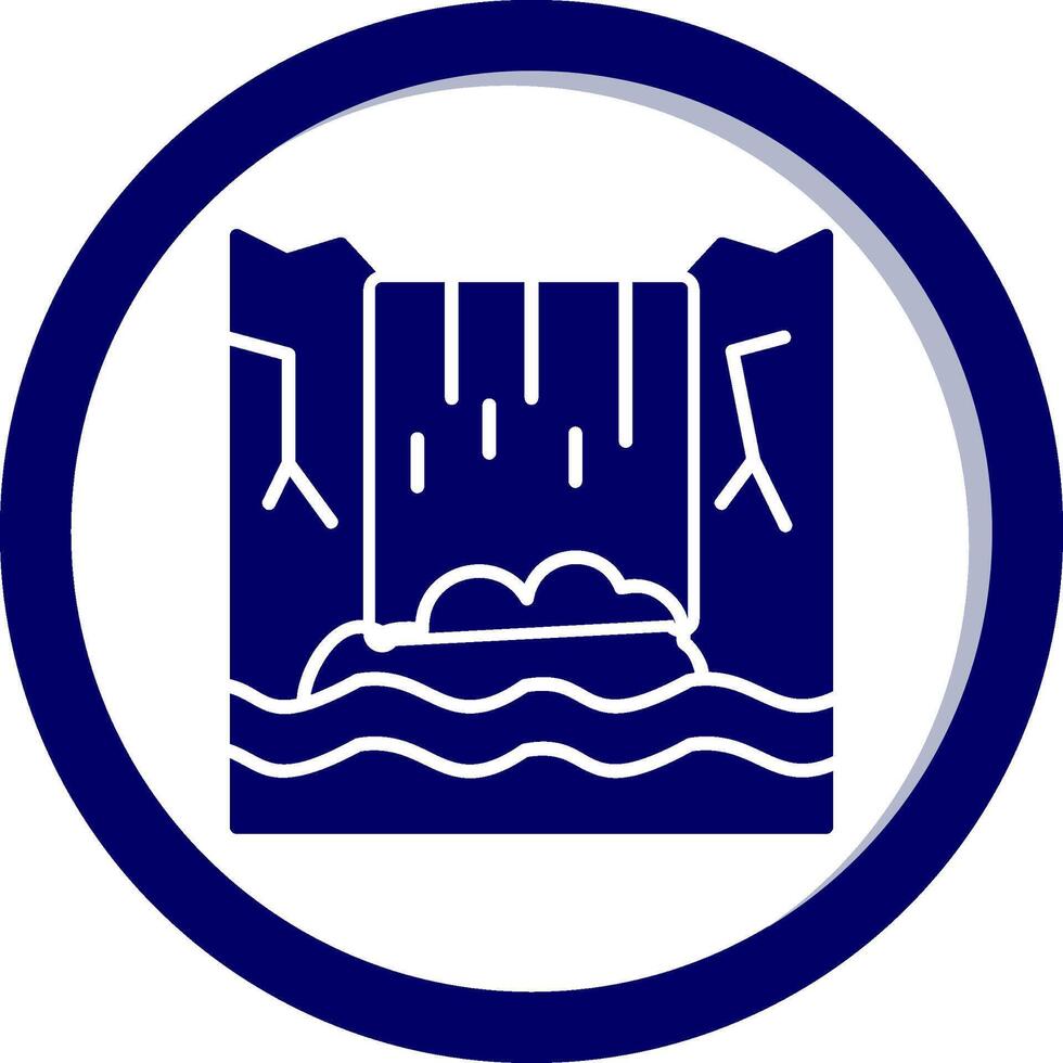 Waterfall Vector Icon