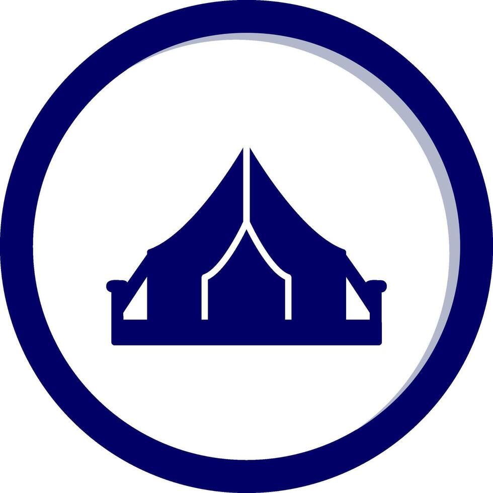 Camping Tent Vector Icon