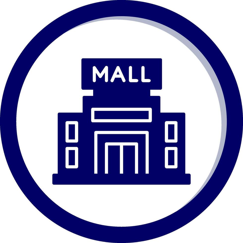 Shopping Mall Vector Icon