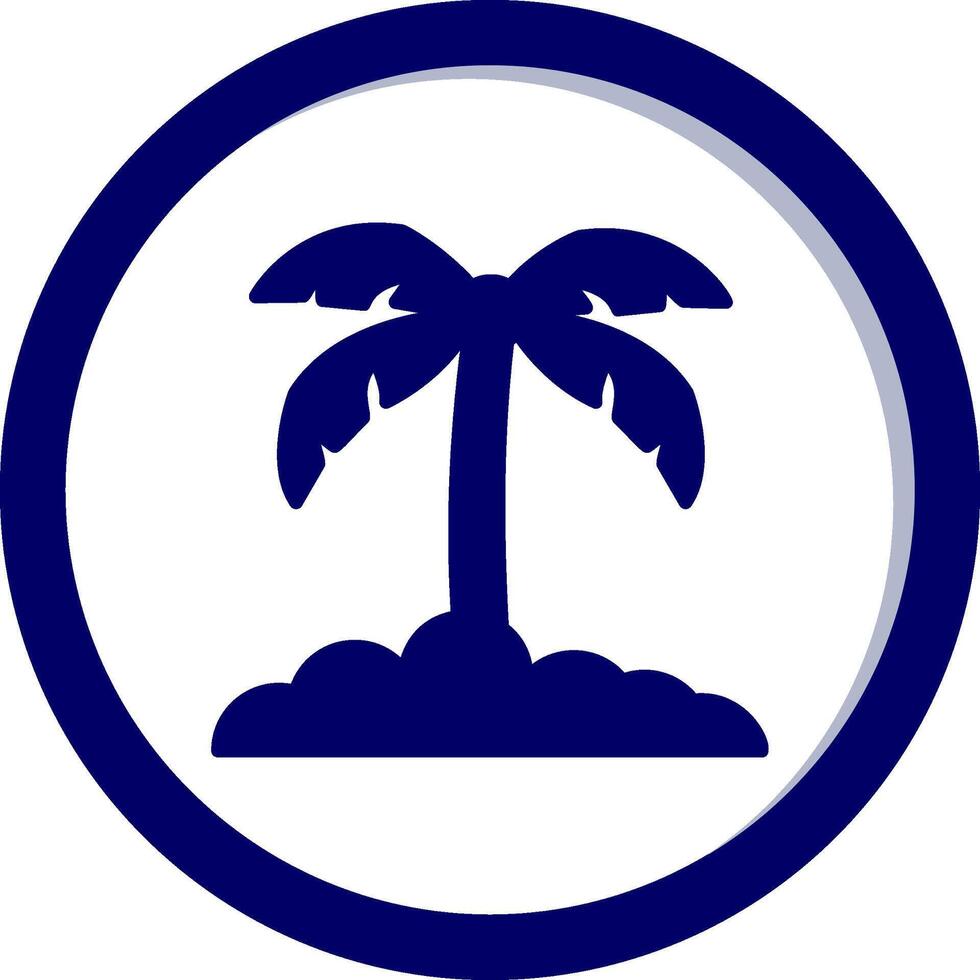 Palm Leaf Vector Icon