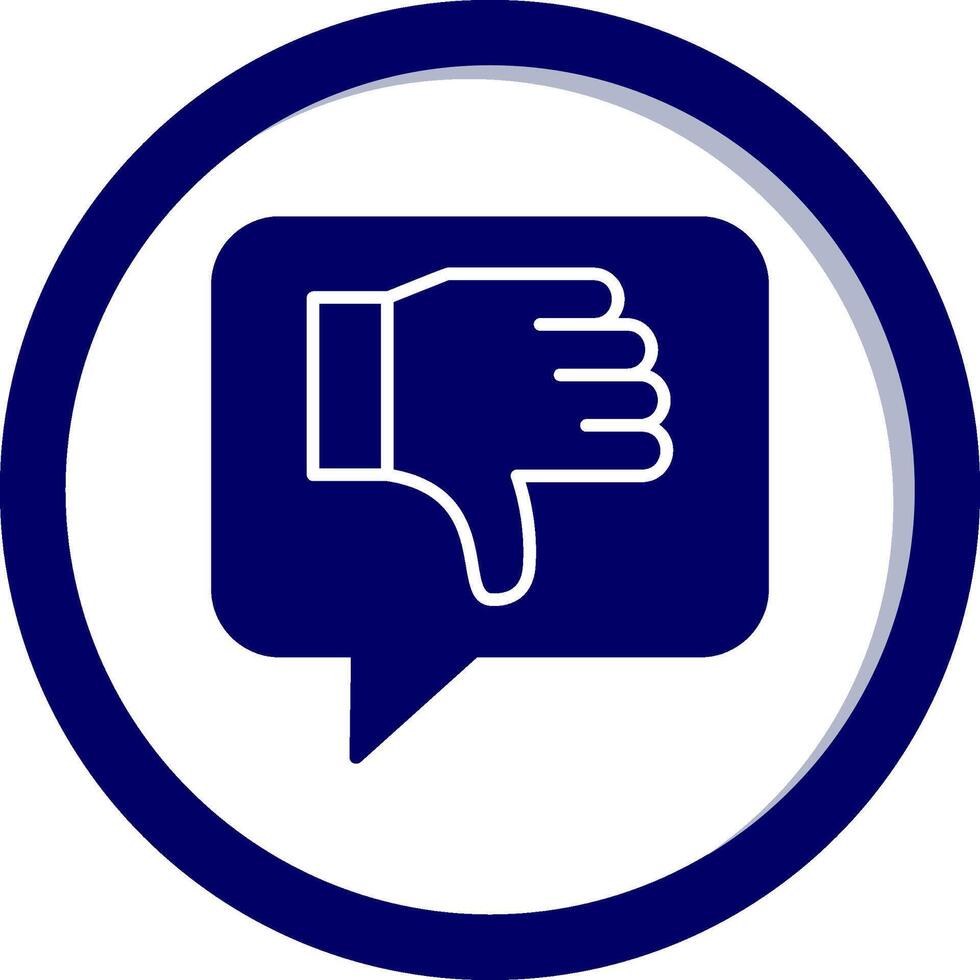 Dislike Vector Icon