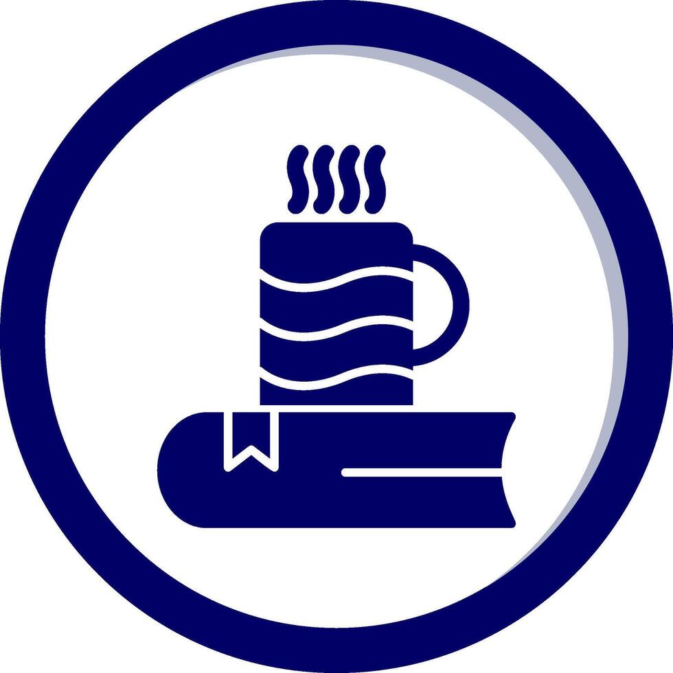 té libro vector icono