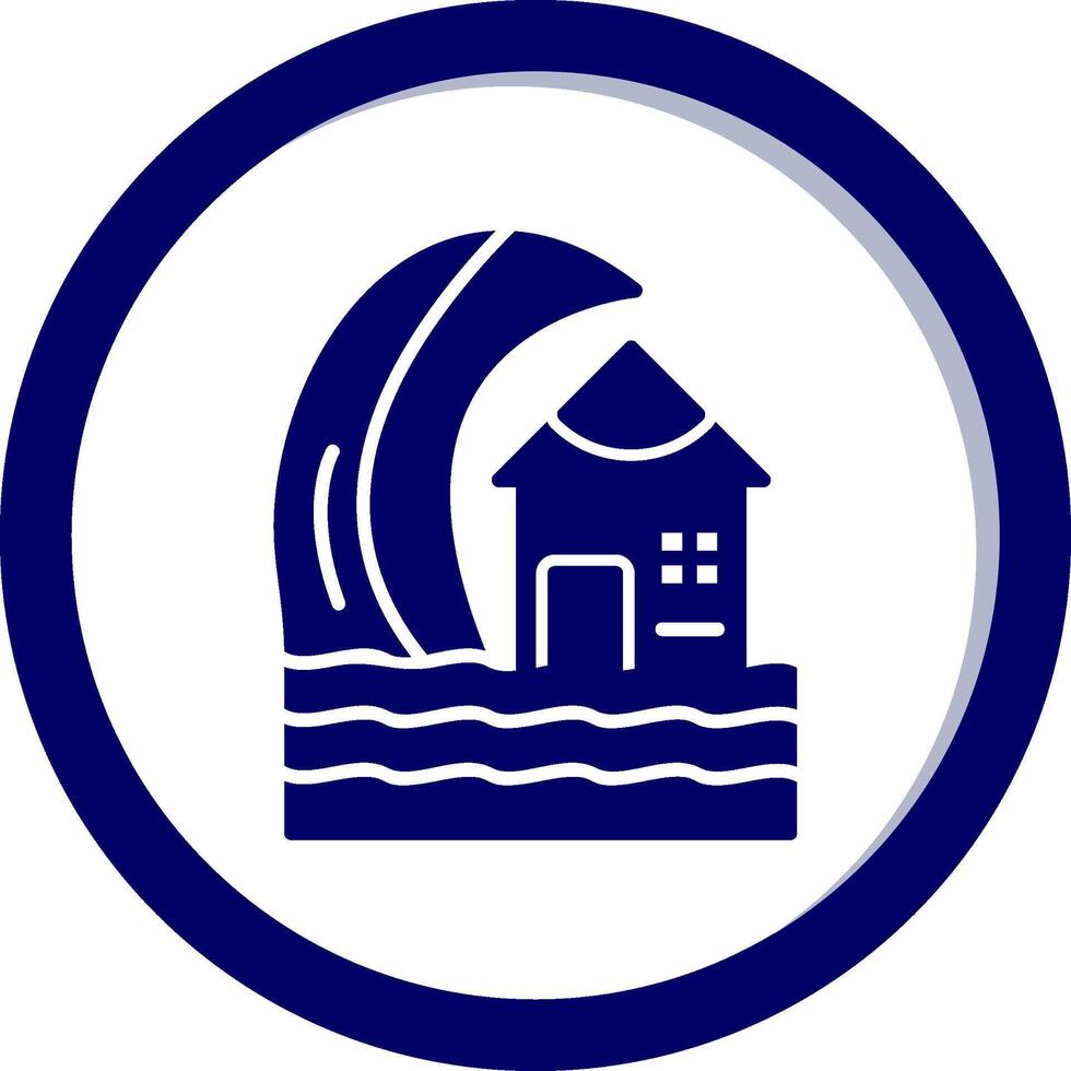 Tsunami Vector Icon