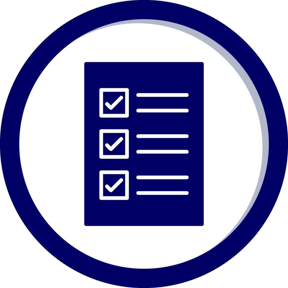 Check List Vector Icon