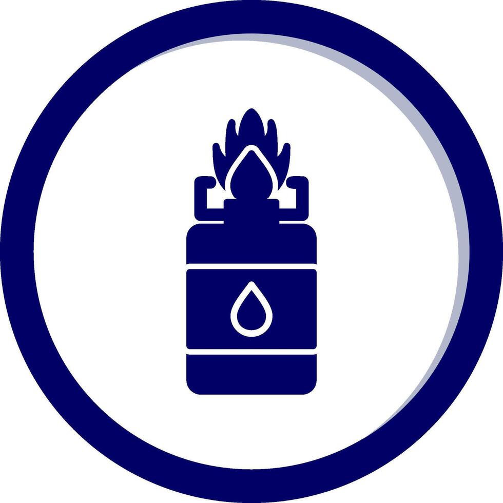 Camping Gas Vector Icon