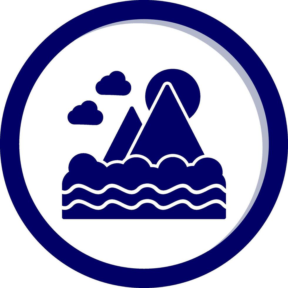 Mount Fuji Vector Icon