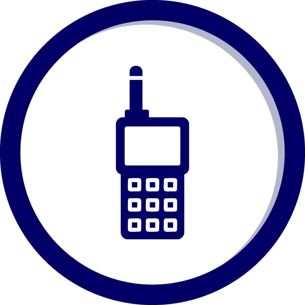 Walkie Talkie Vector Icon