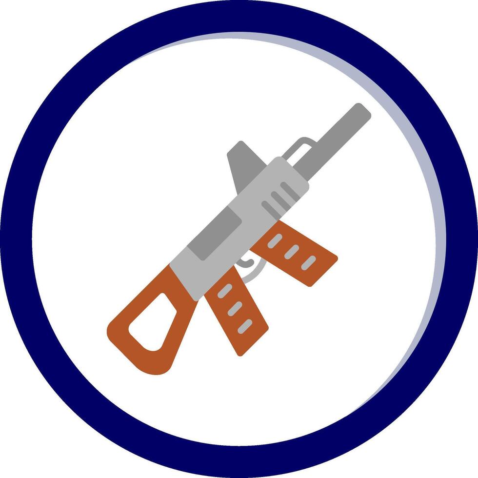 Machine Gun Vector Icon