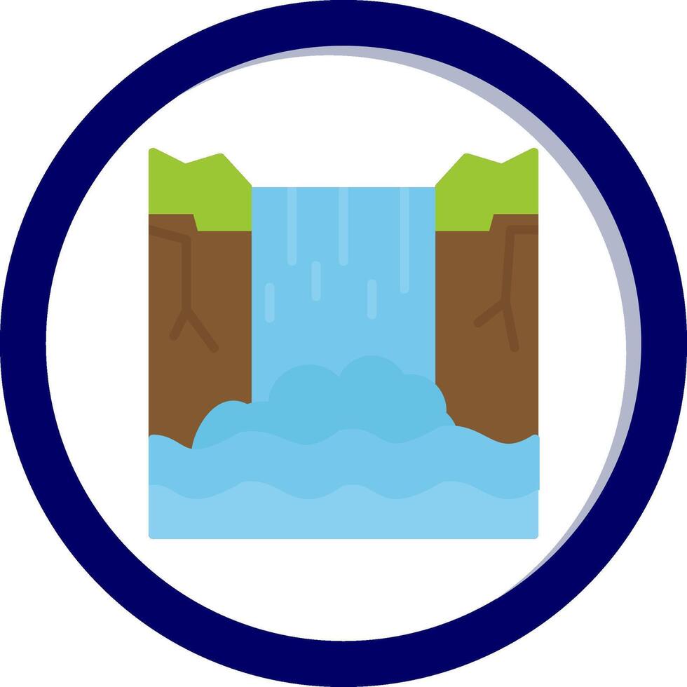 Waterfall Vector Icon