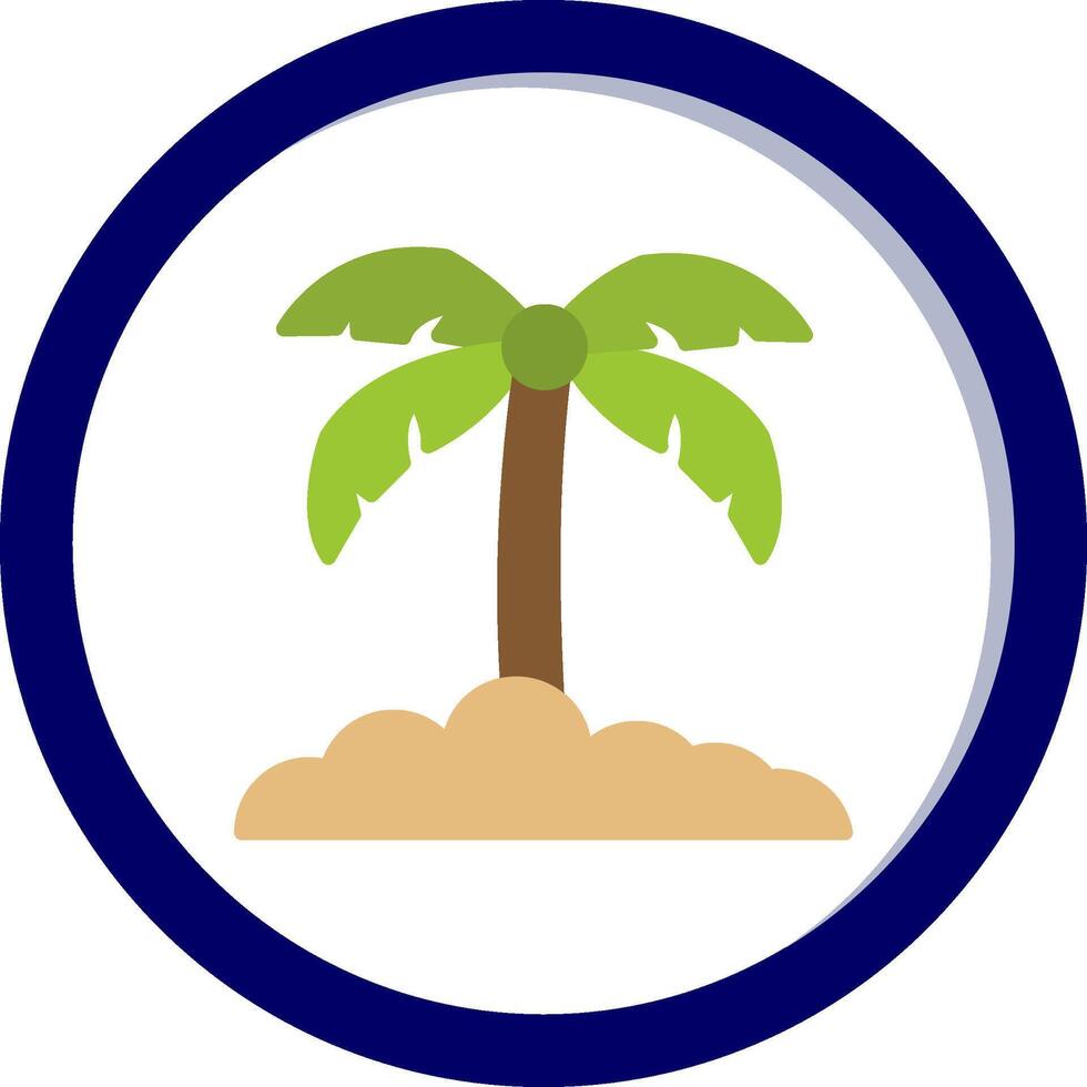 Palm Leaf Vector Icon