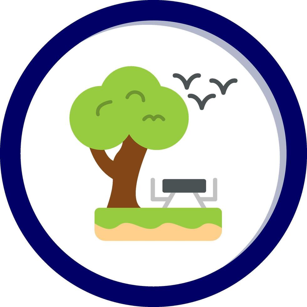 Park Vector Icon
