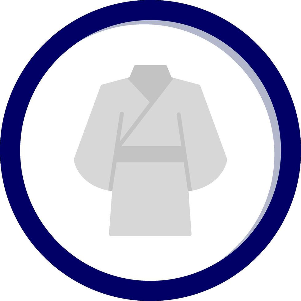 kimono vector icono