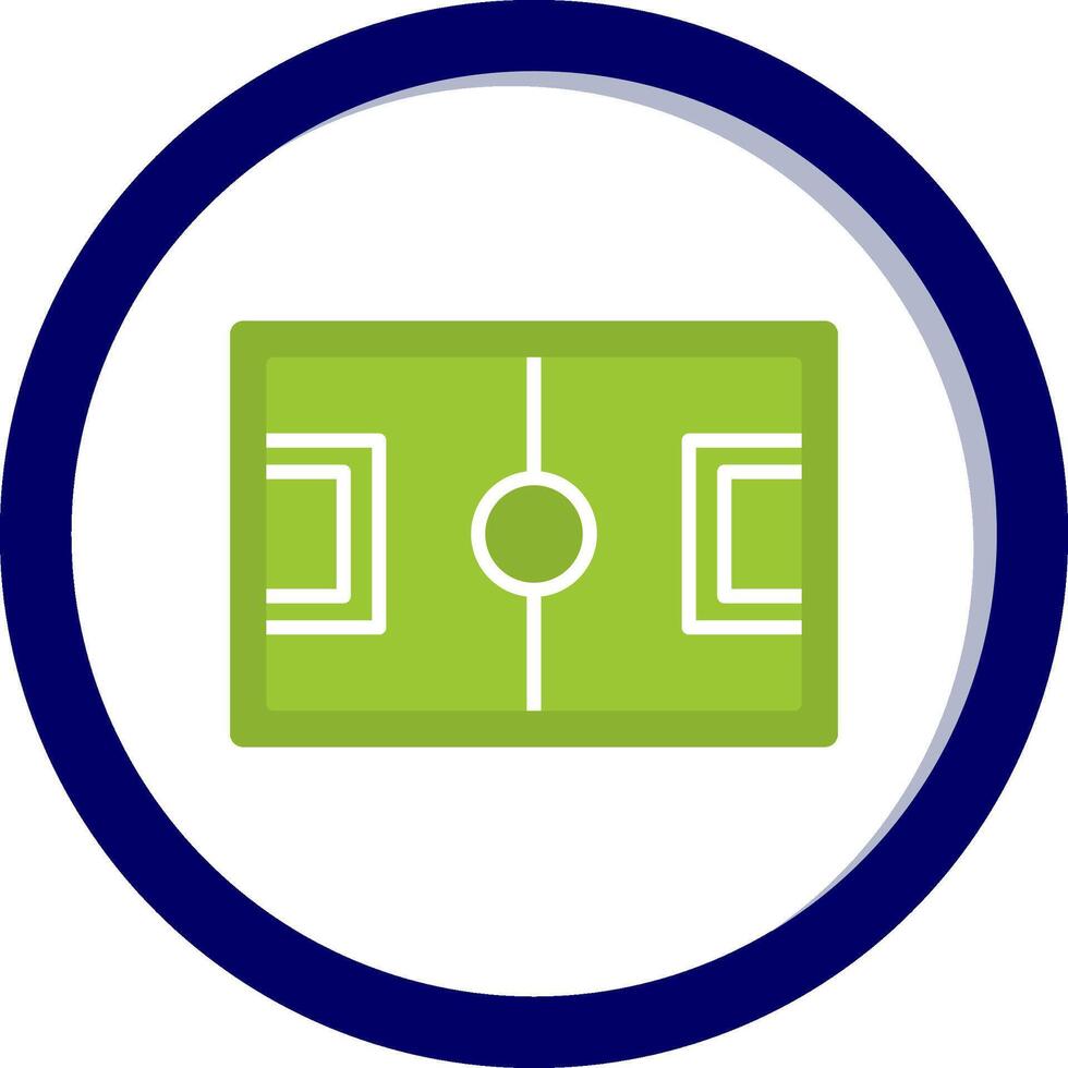 Football Ground Vector Icon