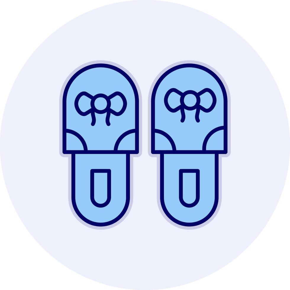 Slippers Vector Icon