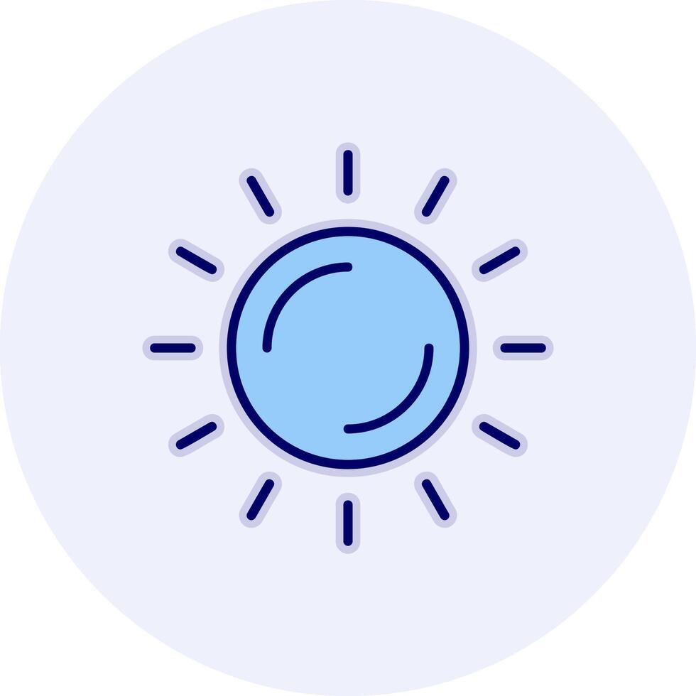 Sun Vector Icon